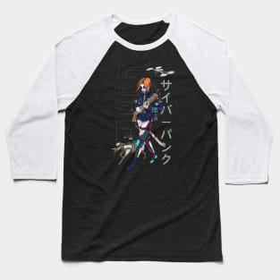 Cyber Army Punk Baseball T-Shirt